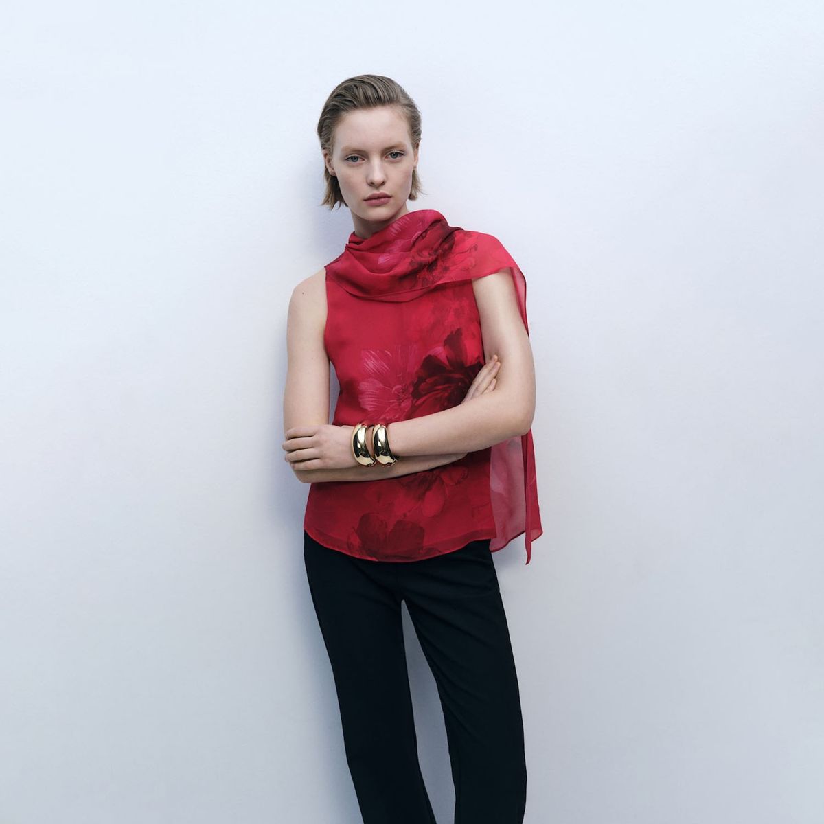 MANGO - Blusa Casual Mujer Mango