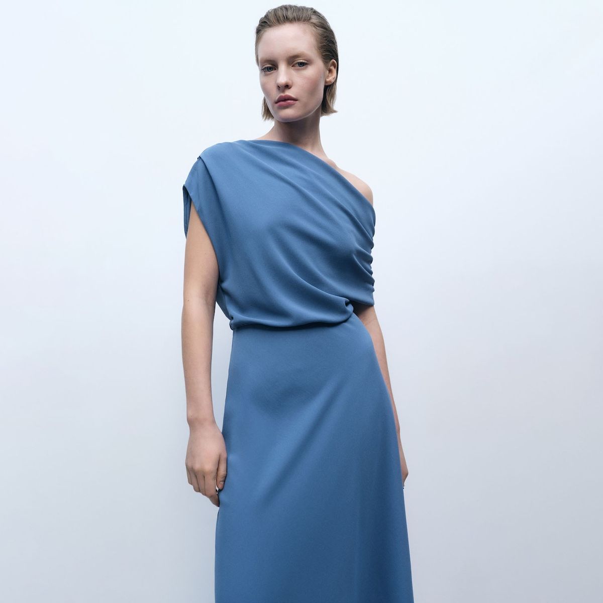 MANGO - Vestido Largo Mujer Mango