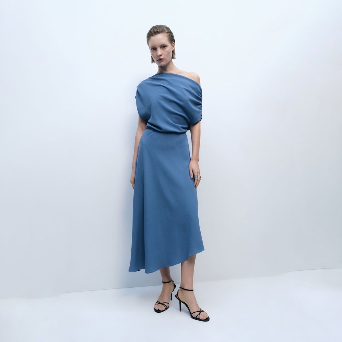 MANGO - Vestido Largo Mujer Mango