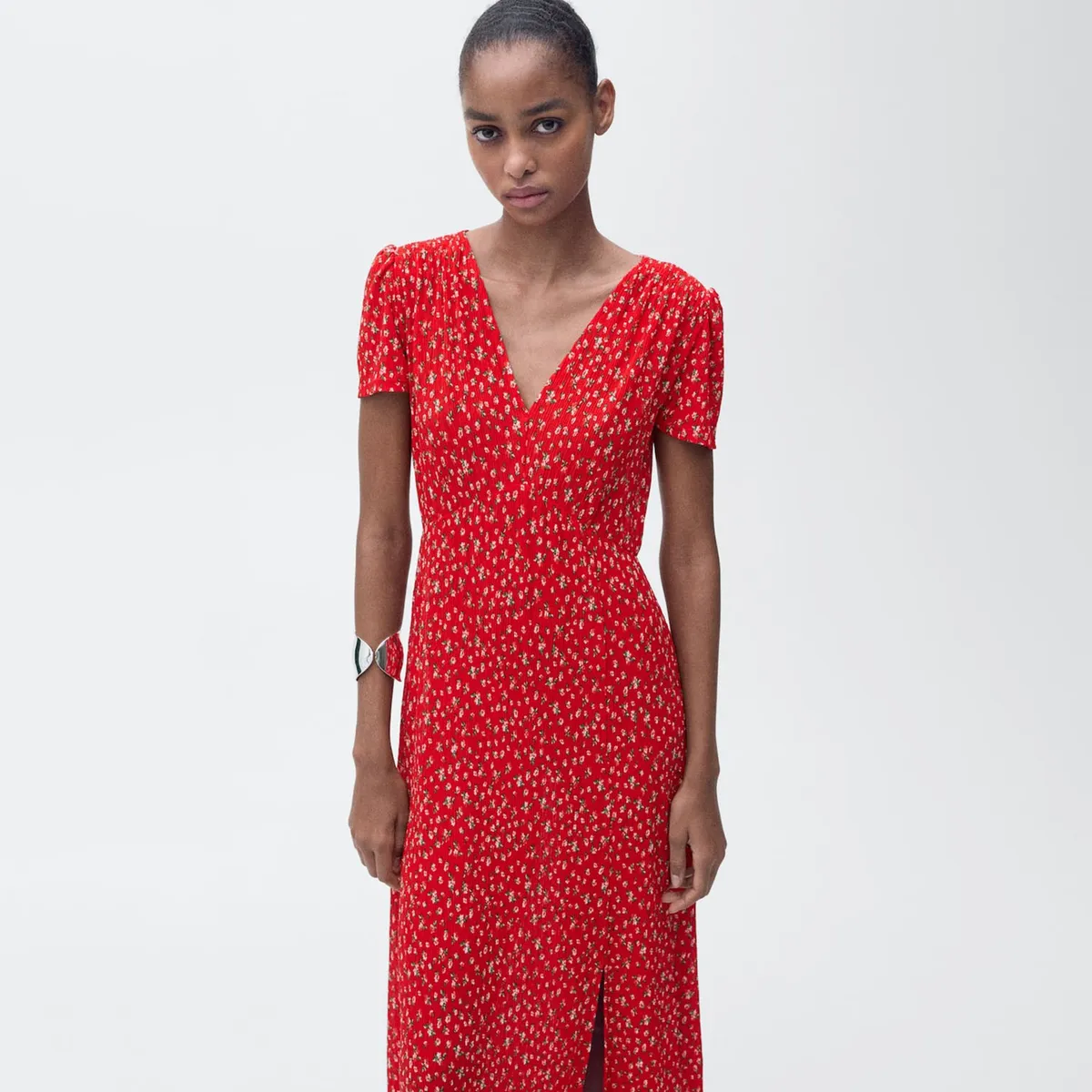 MANGO - Vestido Largo Mujer Mango