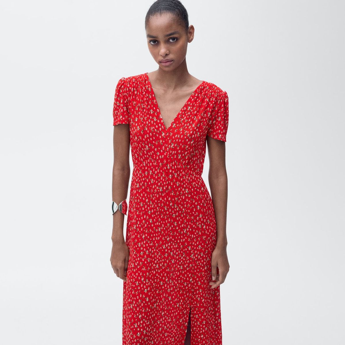 MANGO - Vestido Largo Mujer Mango