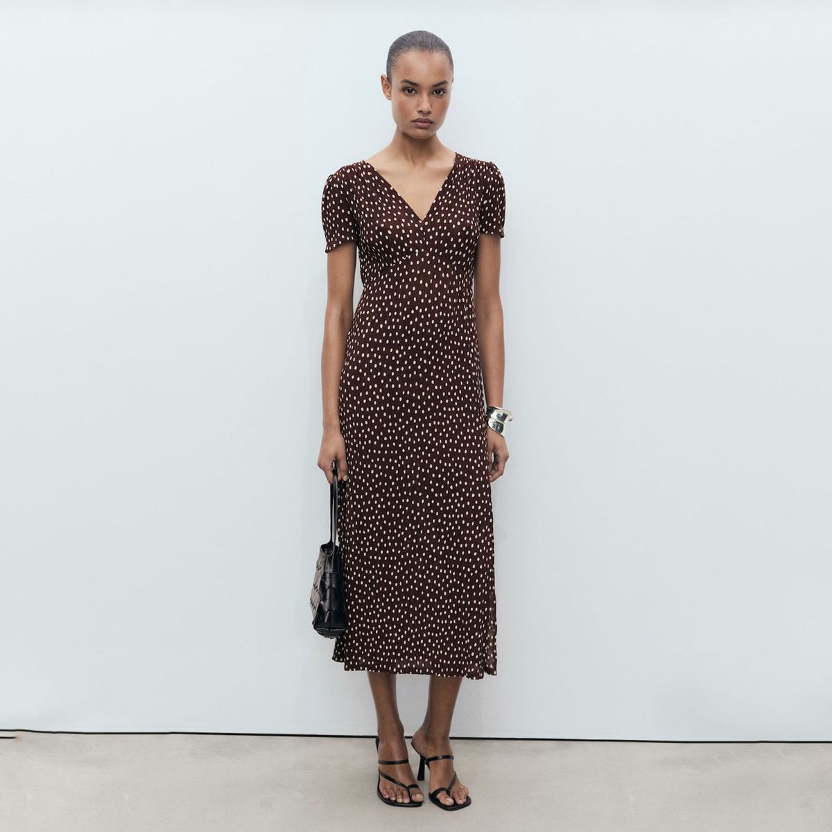 MANGO - Vestido Largo Mujer Mango