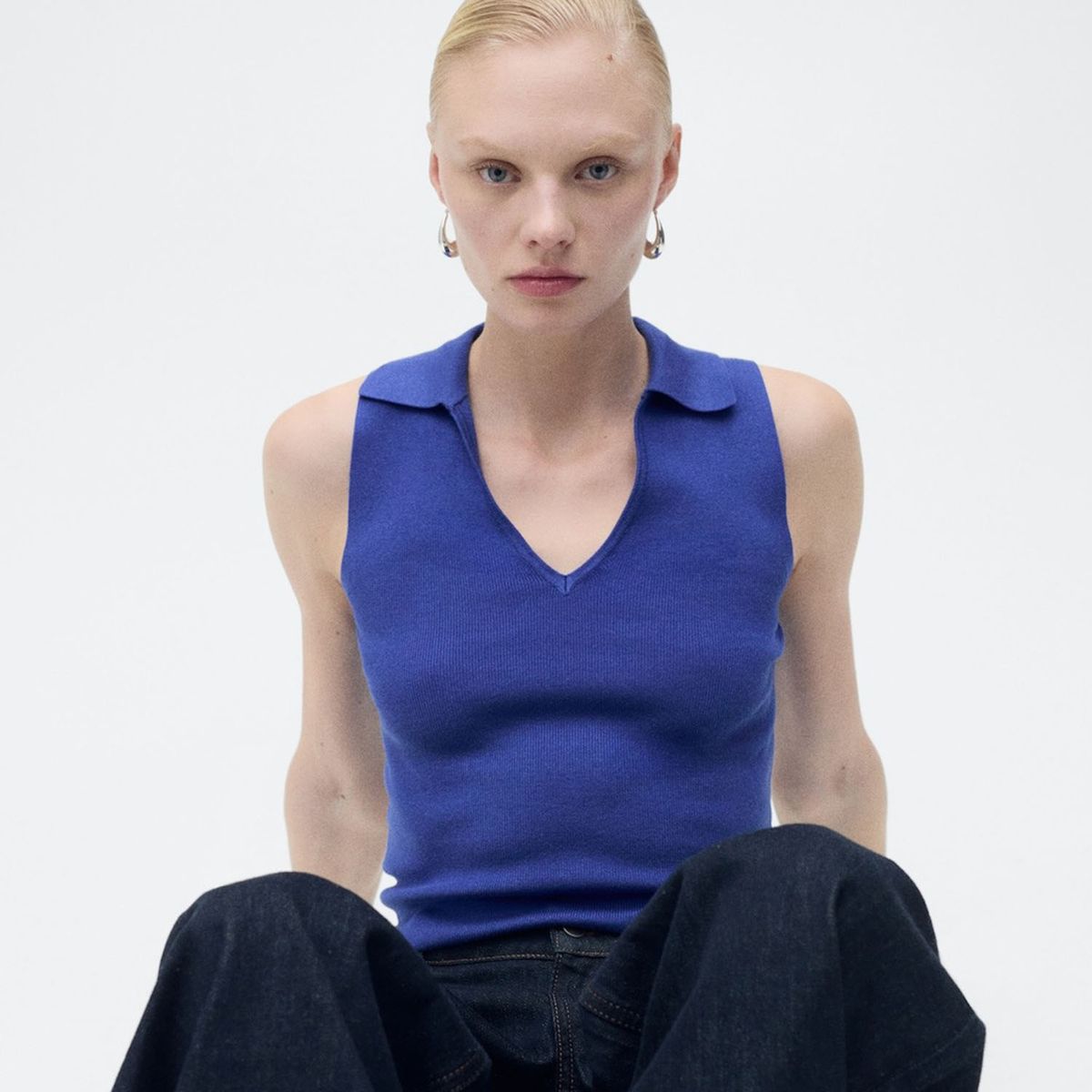 MANGO - Top Casual Mujer Mango