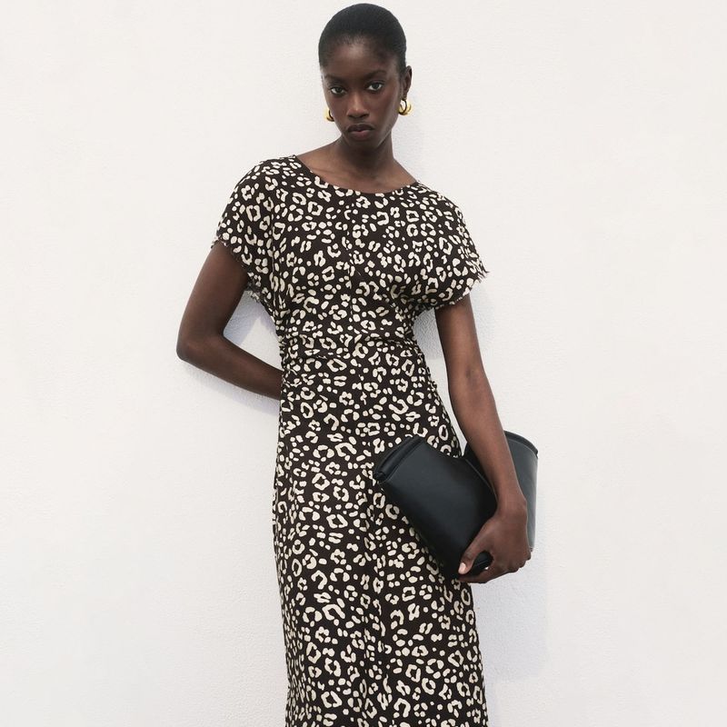 MANGO - Vestido Largo Mujer Mango