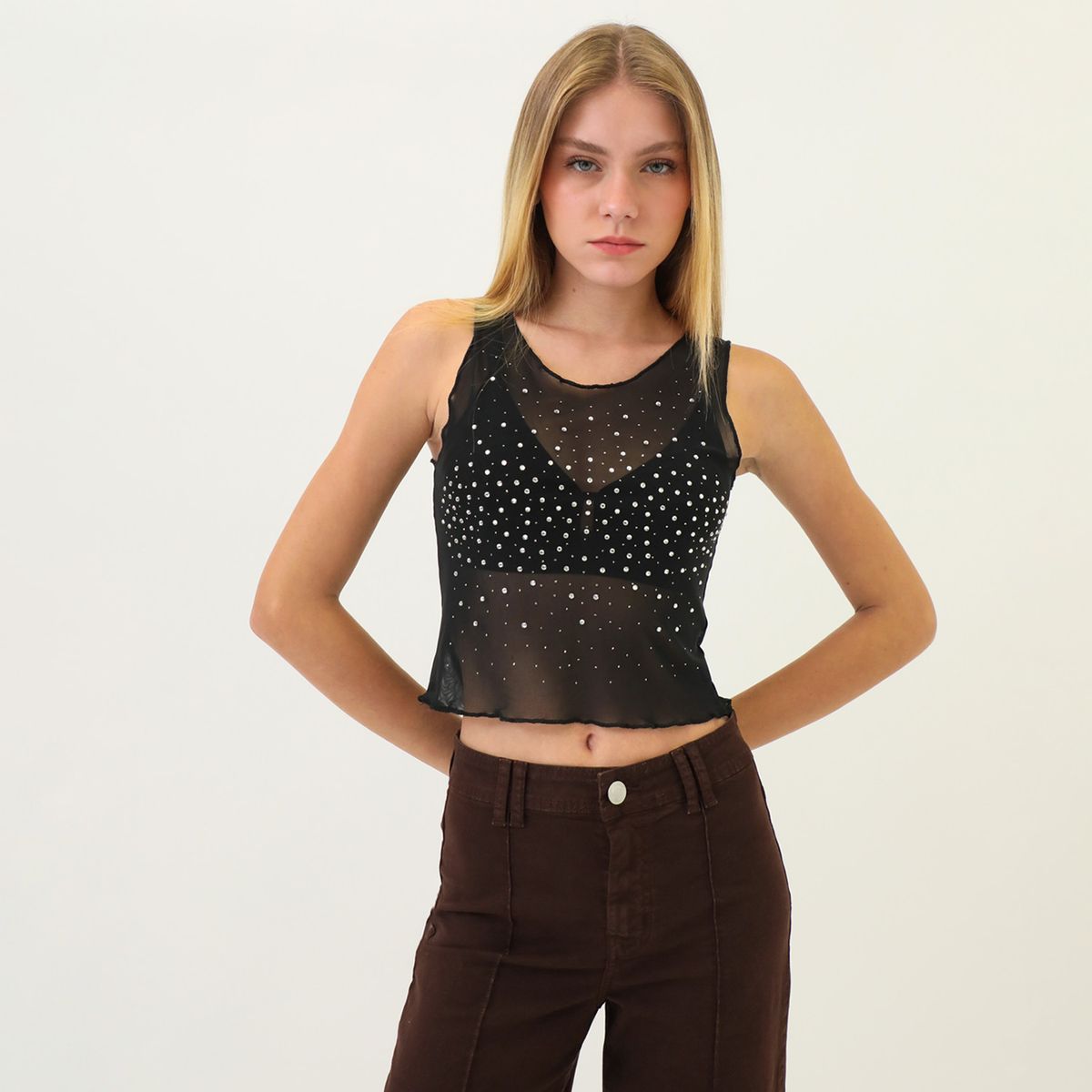 SYBILLA - Top Casual Mujer Sybilla