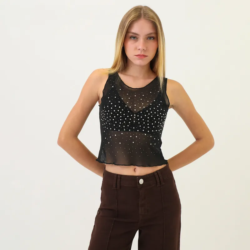 SYBILLA - Top Casual Mujer Sybilla