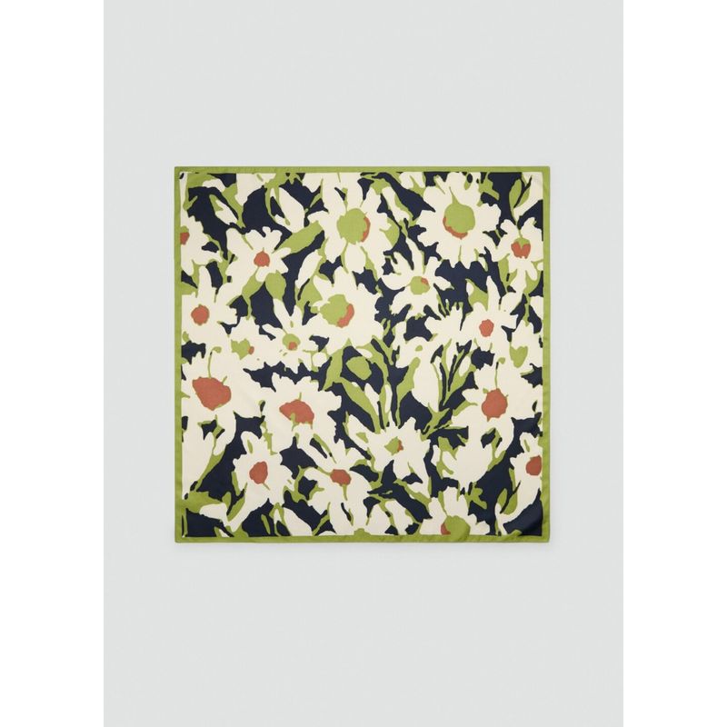 MANGO - Pañuelo Daisy Mujer Mango