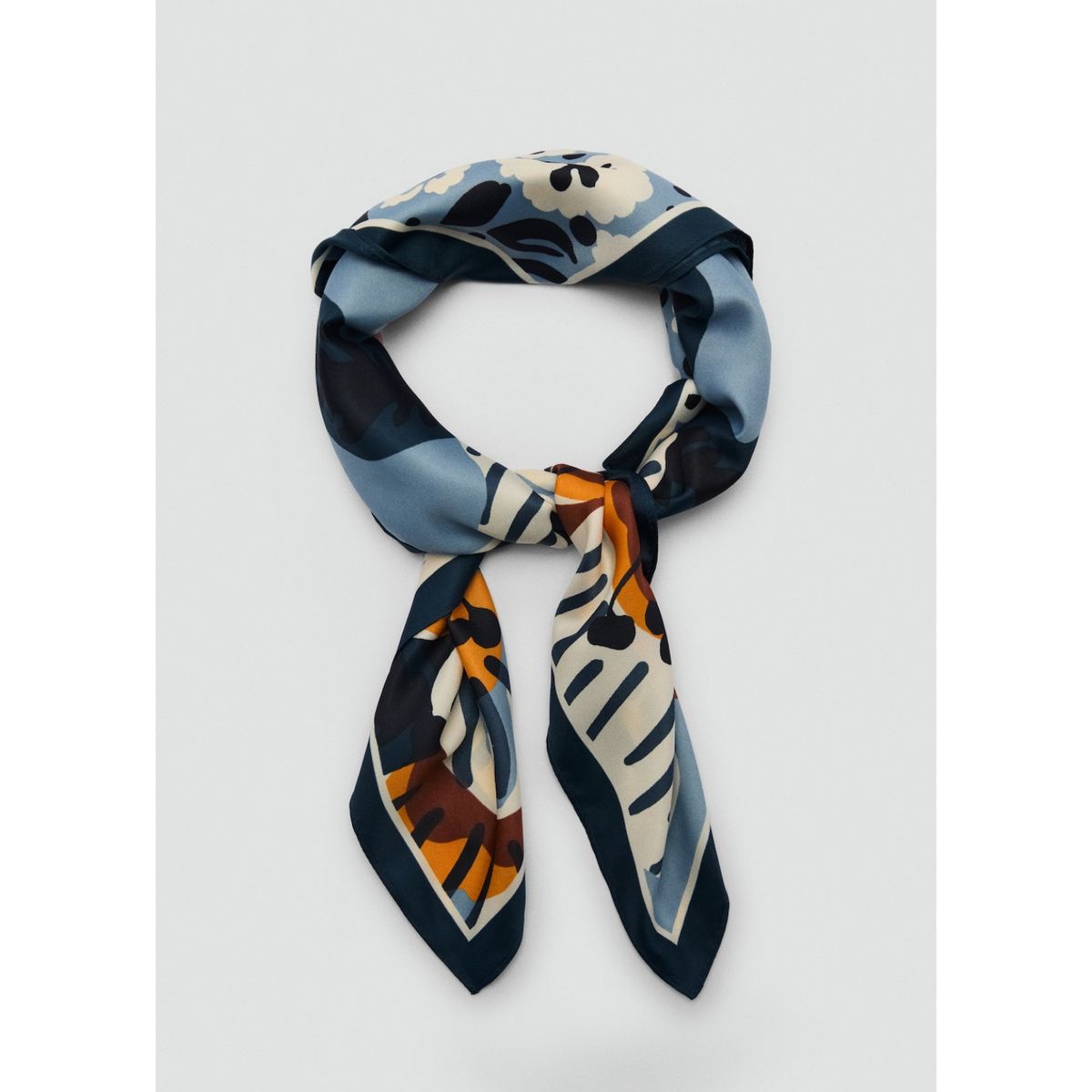 MANGO - Pañuelo Camelia Mujer Mango