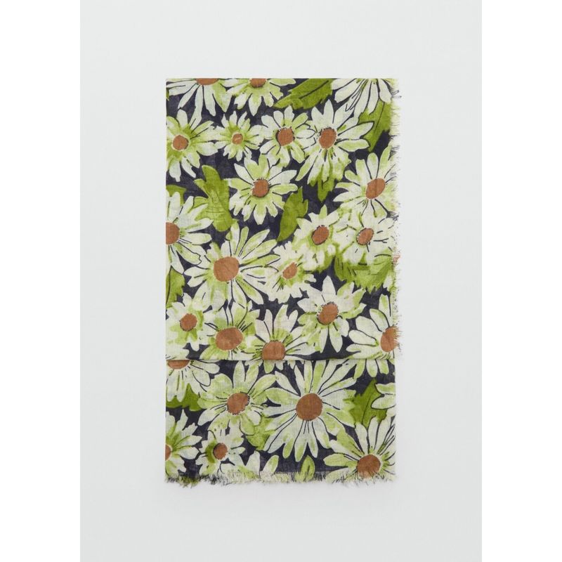 MANGO - Fular Daisy Mujer Mango