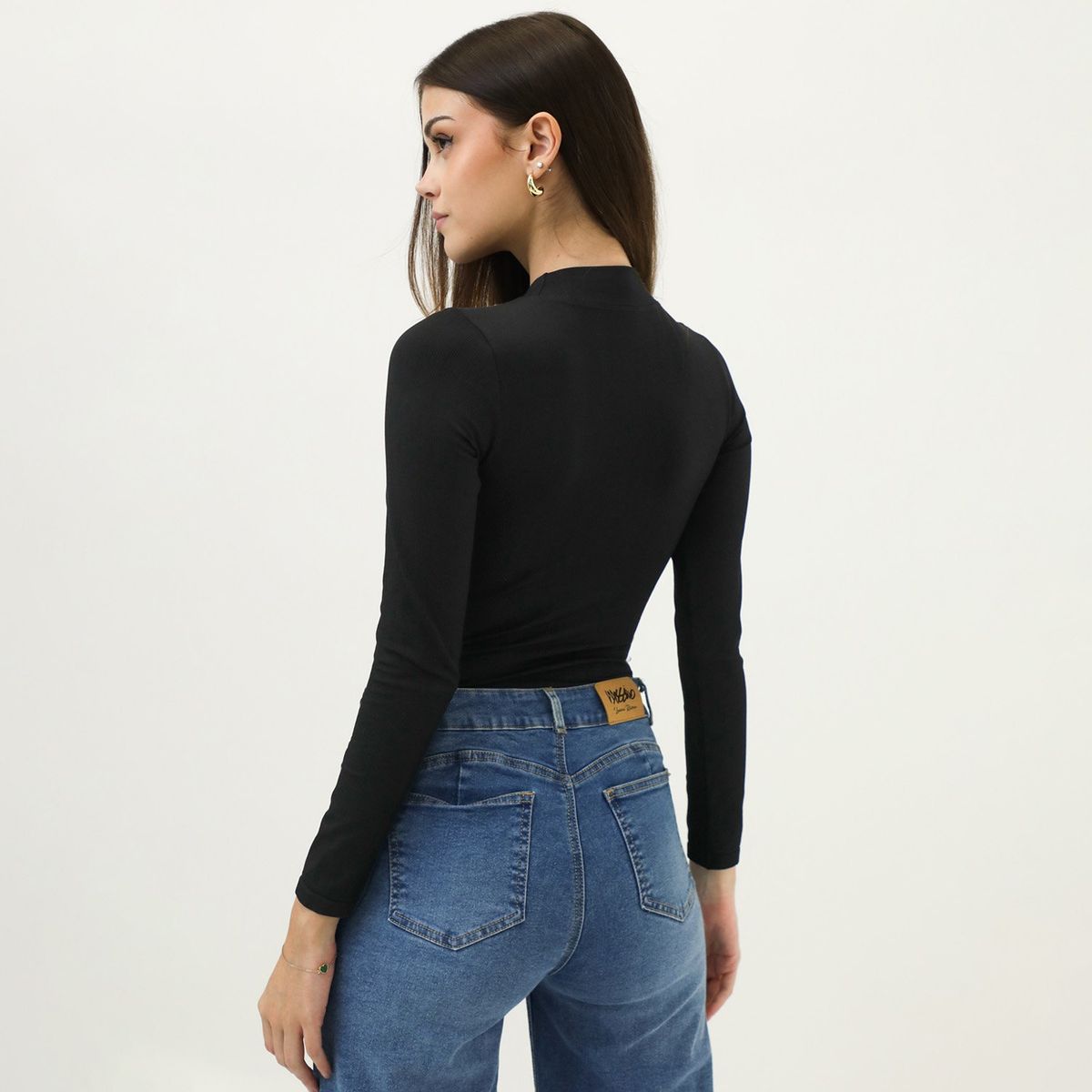 DENIMLAB - Body Rib Ml Cuello