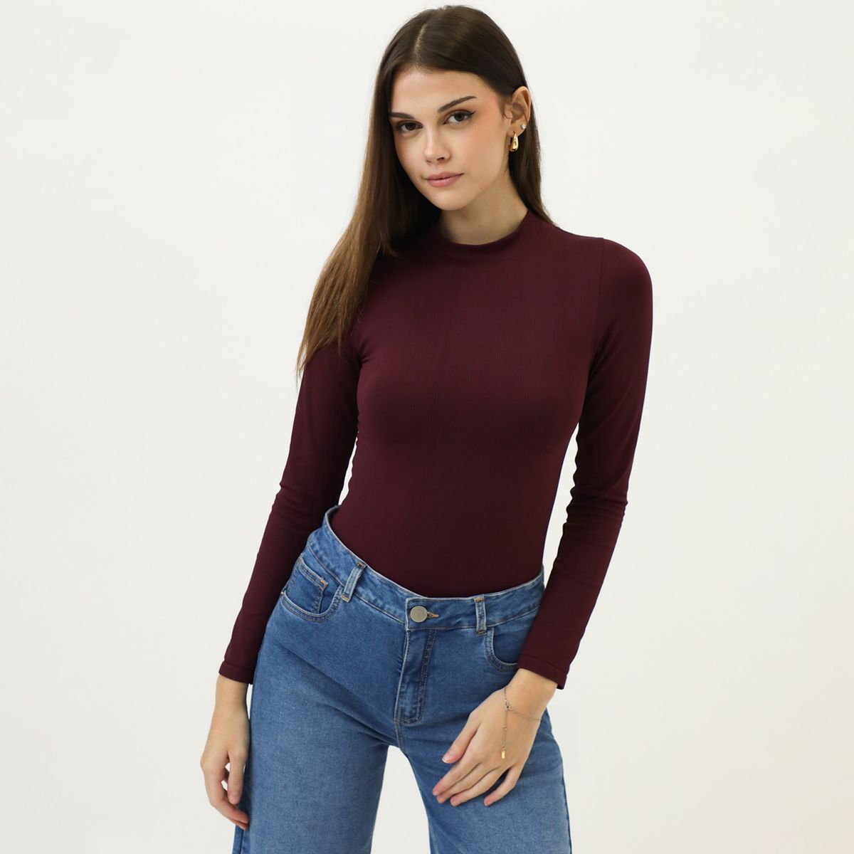 DENIMLAB - Body Rib Ml Cuello