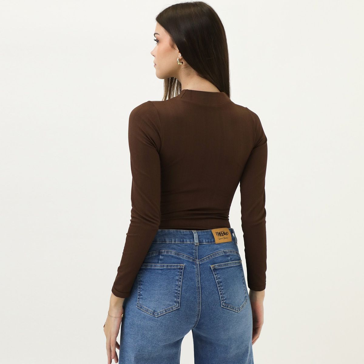 DENIMLAB - Body Rib Ml Cuello