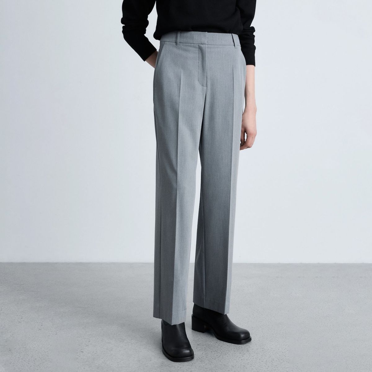 MANGO - Pantalón Sastrero Mujer Mango