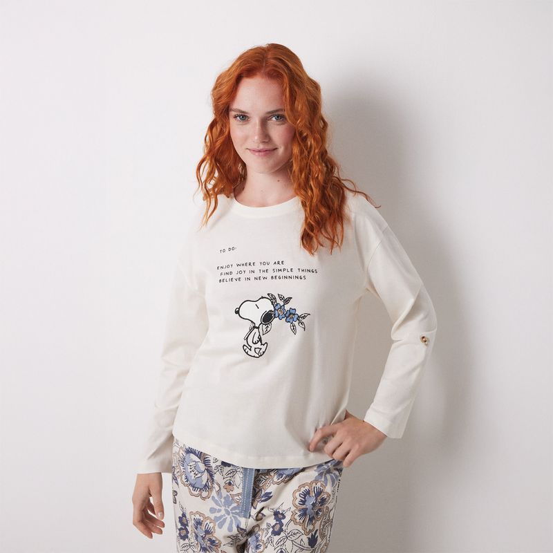 WOMEN SECRET - Polo Pijama Manga Larga Women Secret