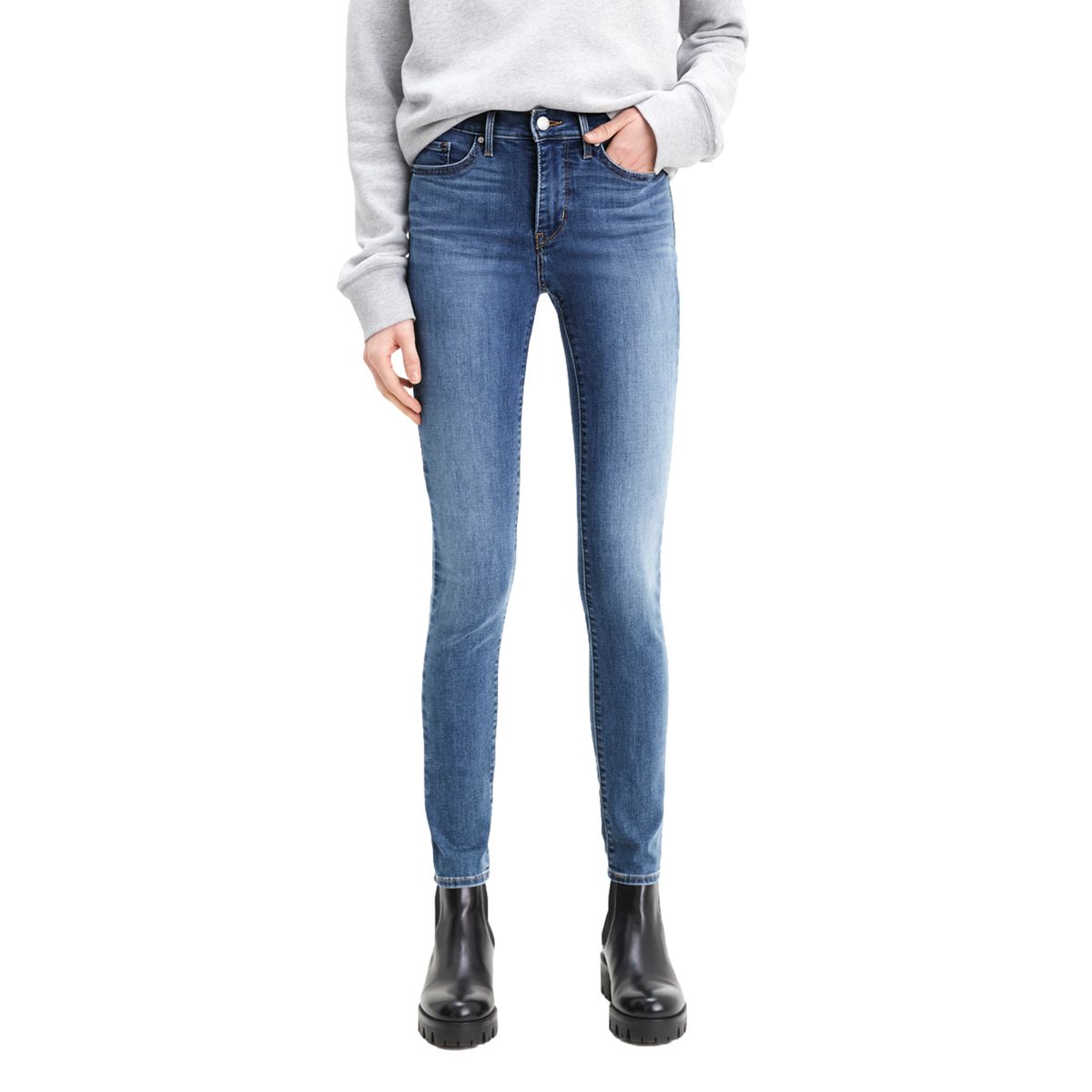 LEVIS - Jean 311 Skinny Tiro Medio Mujer Levis