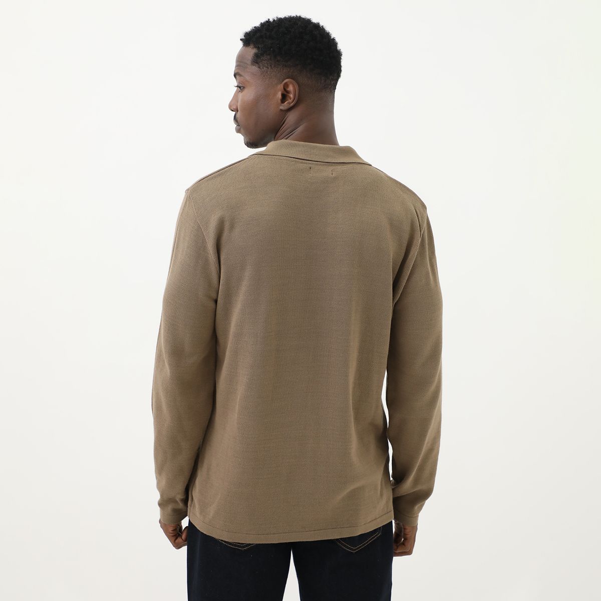 BASEMENT - Polo Manga Larga Hombre Basement