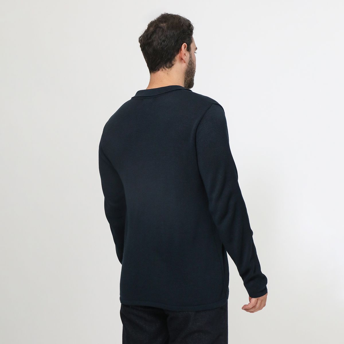 BASEMENT - Polo Manga Larga Hombre Basement