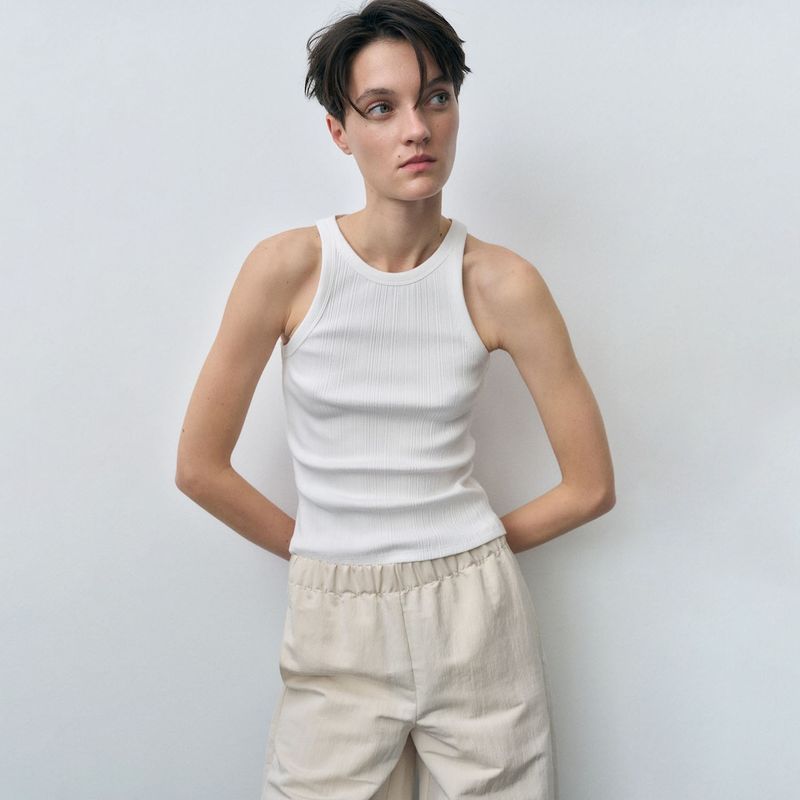 MANGO - Top Halter Mujer Mango