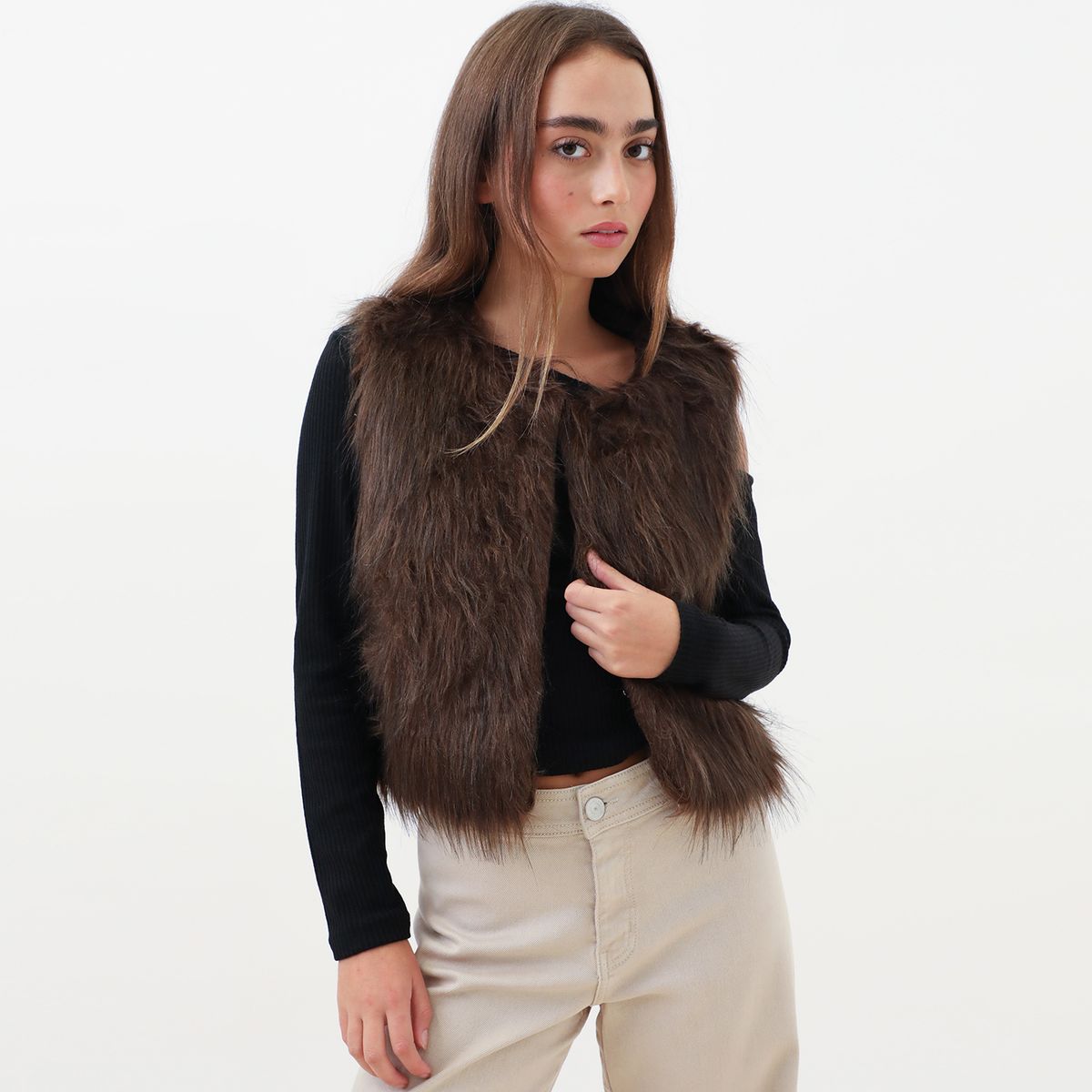 DENIMLAB - Chaleco Peluche