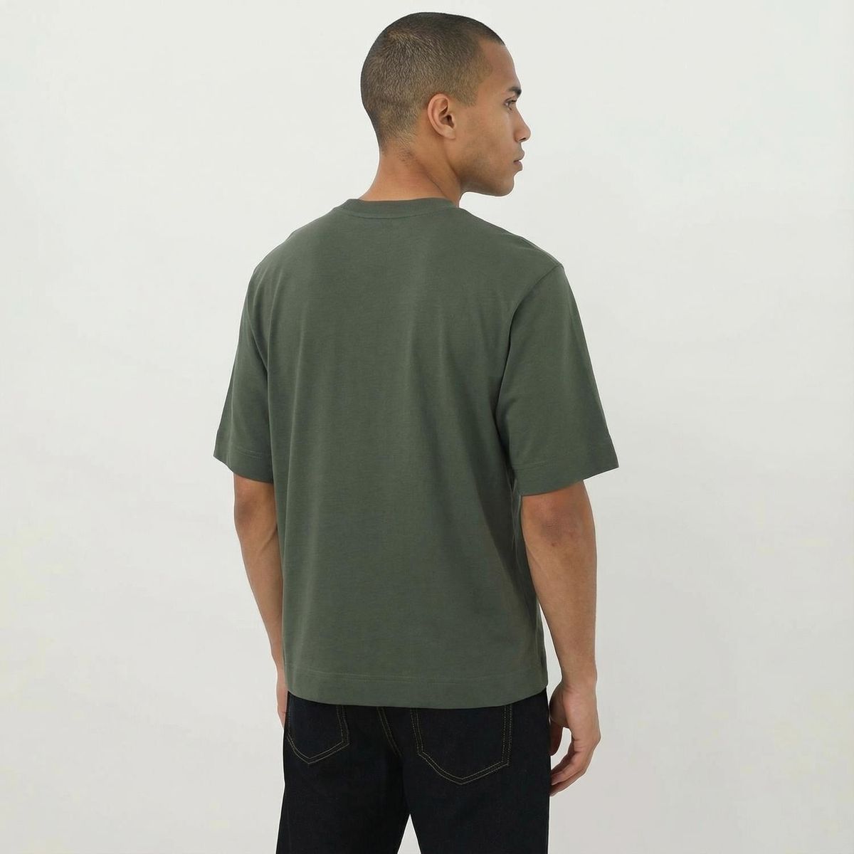 DENIMLAB - Polo Boxy Pesado Hombre Denimlab