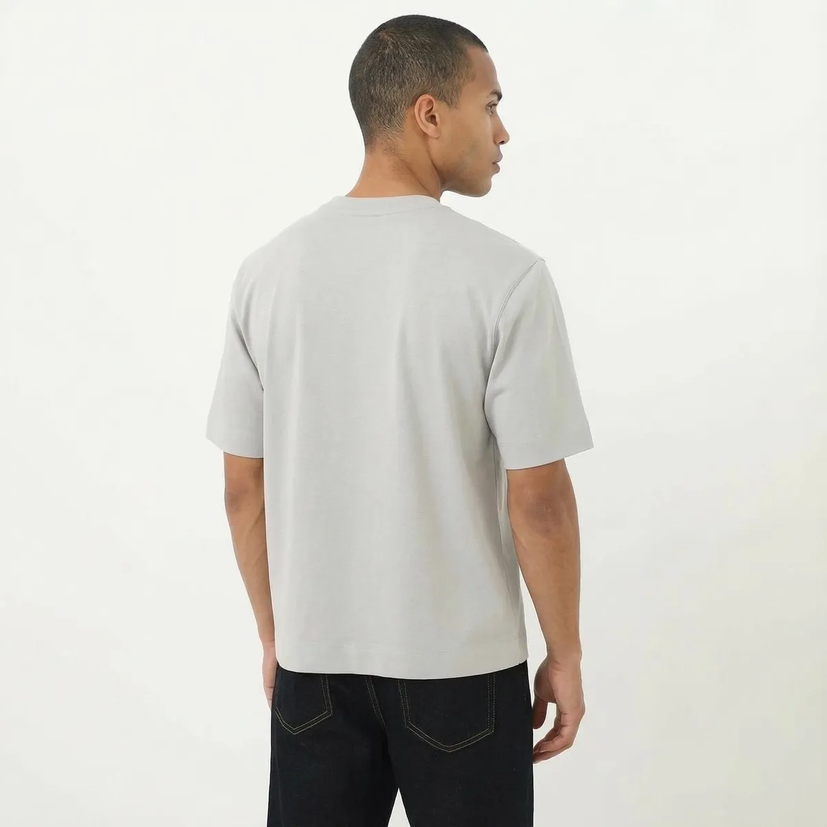 DENIMLAB - Polo Boxy Pesado Hombre Denimlab