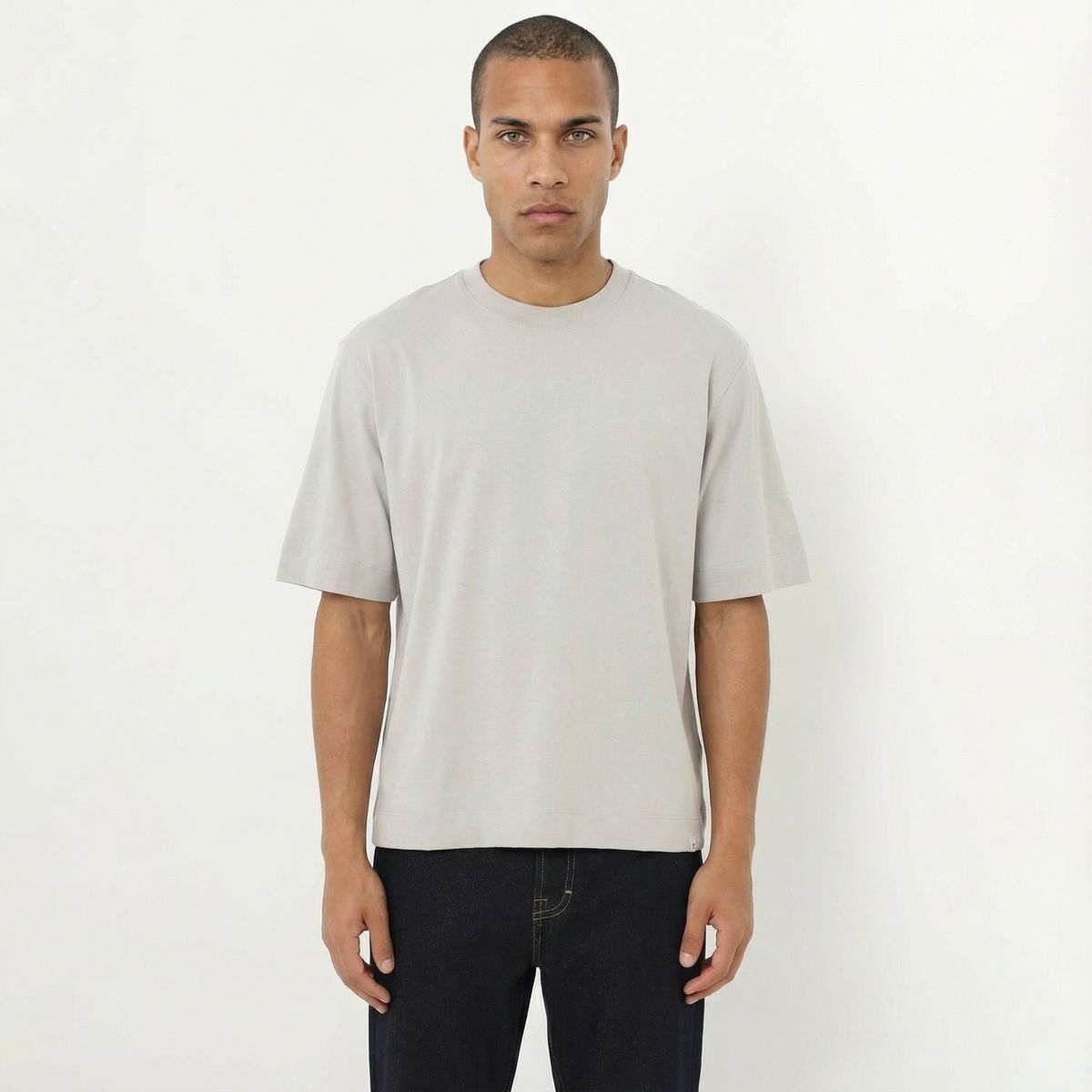 DENIMLAB - Polo Boxy Pesado Hombre Denimlab