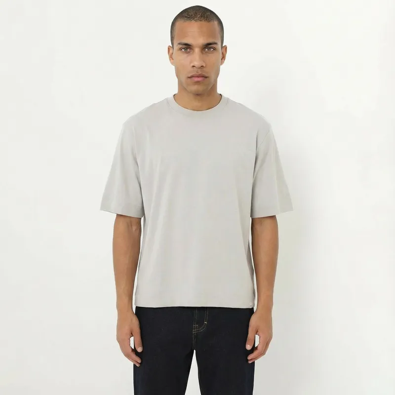 DENIMLAB - Polo Boxy Pesado Hombre Denimlab