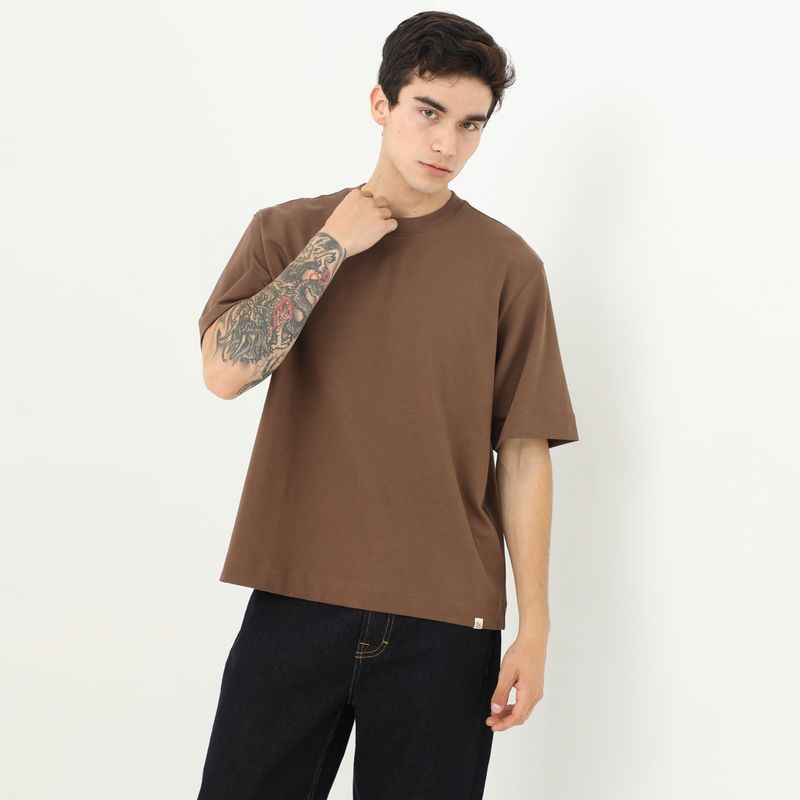 DENIMLAB - Polo Boxy Pesado Hombre Denimlab