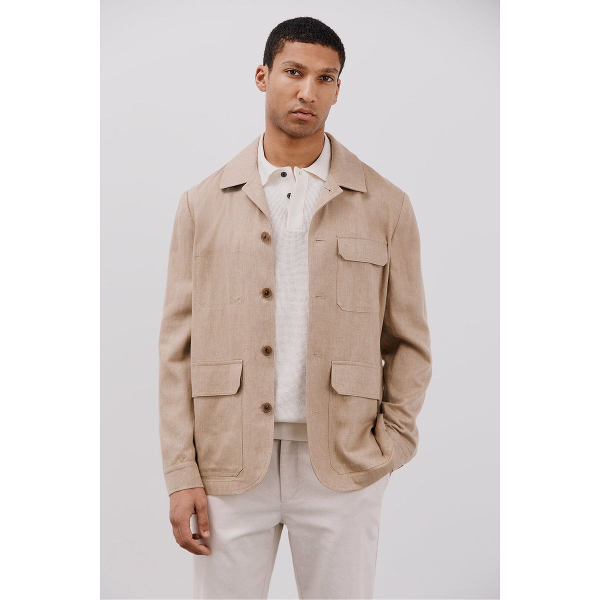 CORTEFIEL - Casaca Casual Hombre Cortefiel