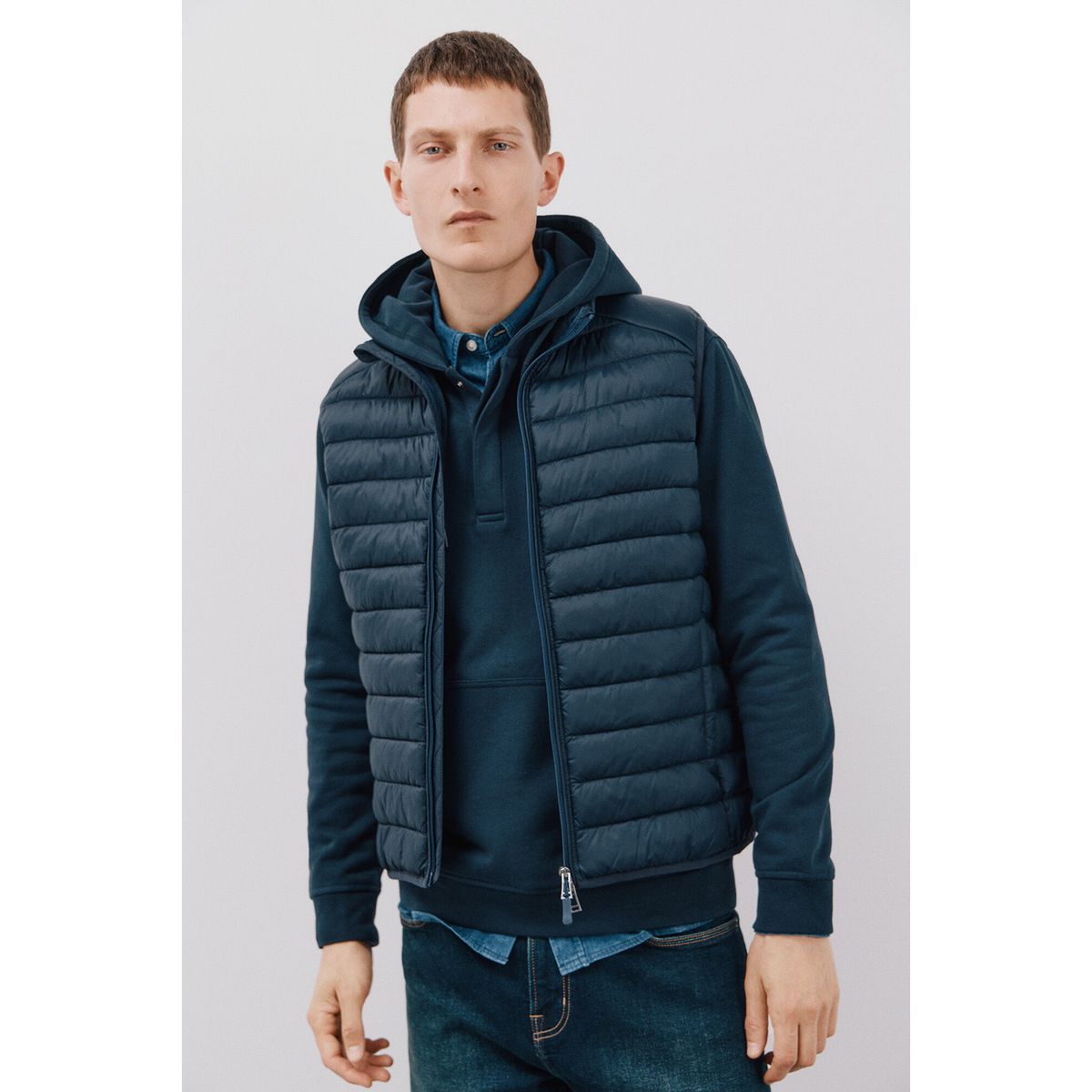 CORTEFIEL - Chaleco Casual Hombre Cortefiel