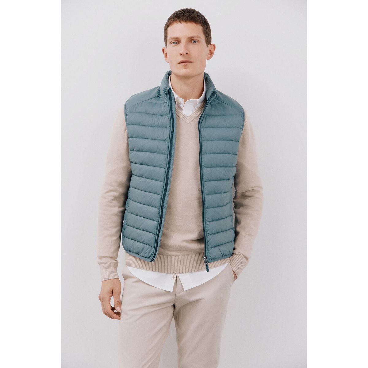 CORTEFIEL - Chaleco Casual Hombre Cortefiel