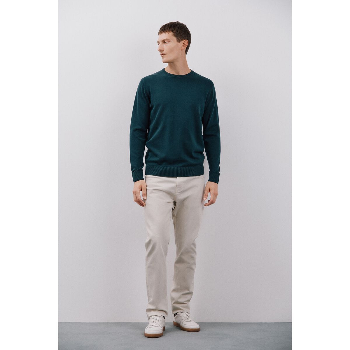 CORTEFIEL - Chompa 100% Algodón Casual Hombre Cortefiel