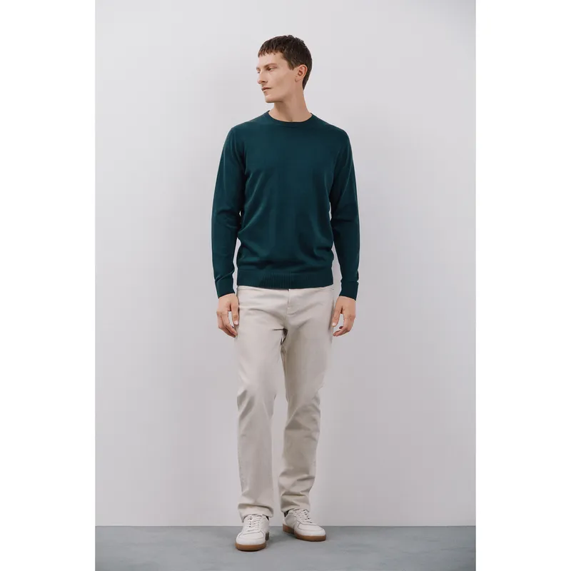 CORTEFIEL - Chompa 100% Algodón Casual Hombre Cortefiel