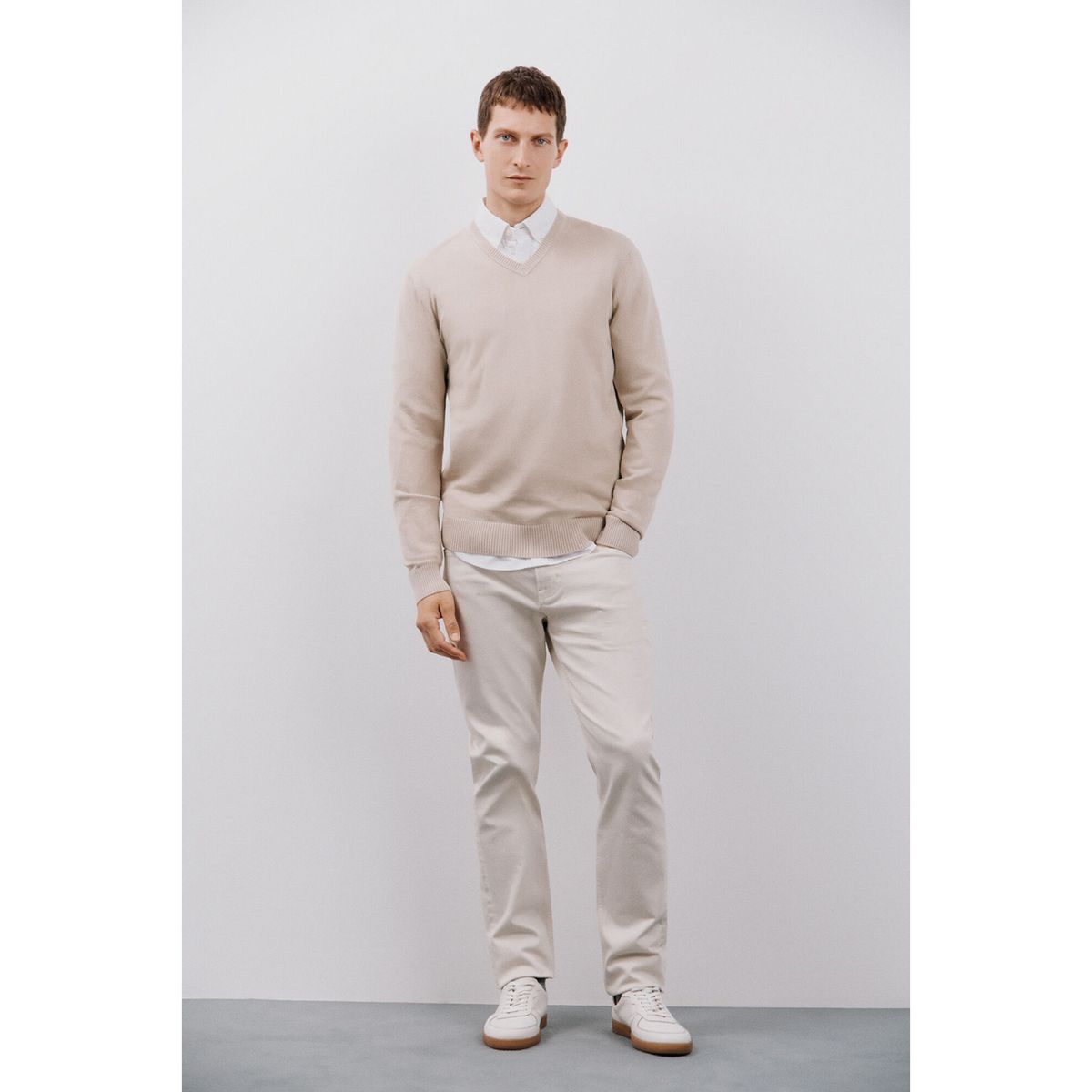 CORTEFIEL - Chompa 100% Algodón Casual Hombre Cortefiel