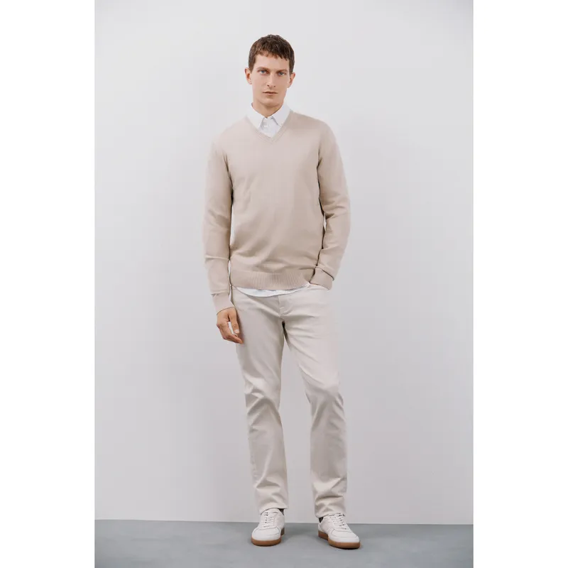 CORTEFIEL - Chompa 100% Algodón Casual Hombre Cortefiel