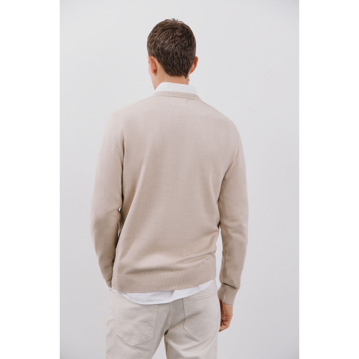 CORTEFIEL - Chompa 100% Algodón Casual Hombre Cortefiel