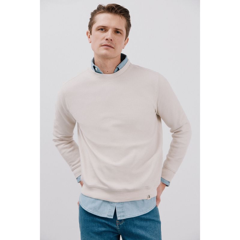 CORTEFIEL - Chompa Algodón Casual Hombre Cortefiel