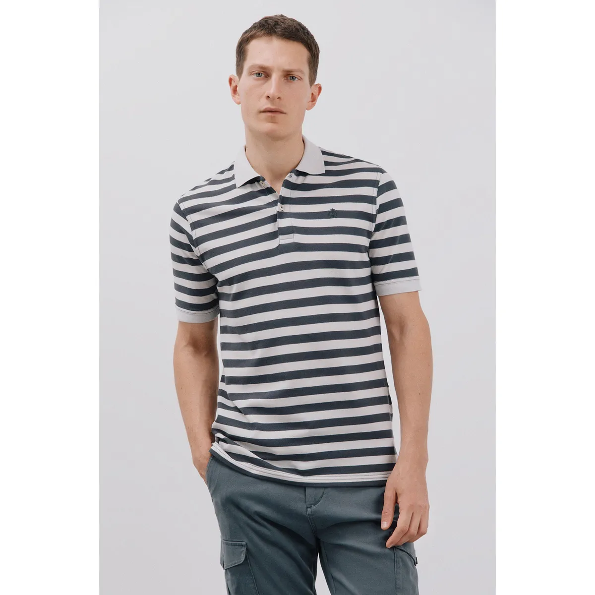 CORTEFIEL - Polo Manga Corta 100% Algodón Hombre Cortefiel