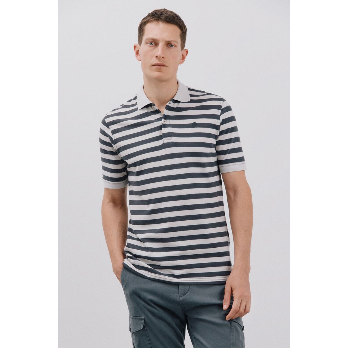 CORTEFIEL - Polo Manga Corta 100% Algodón Hombre Cortefiel