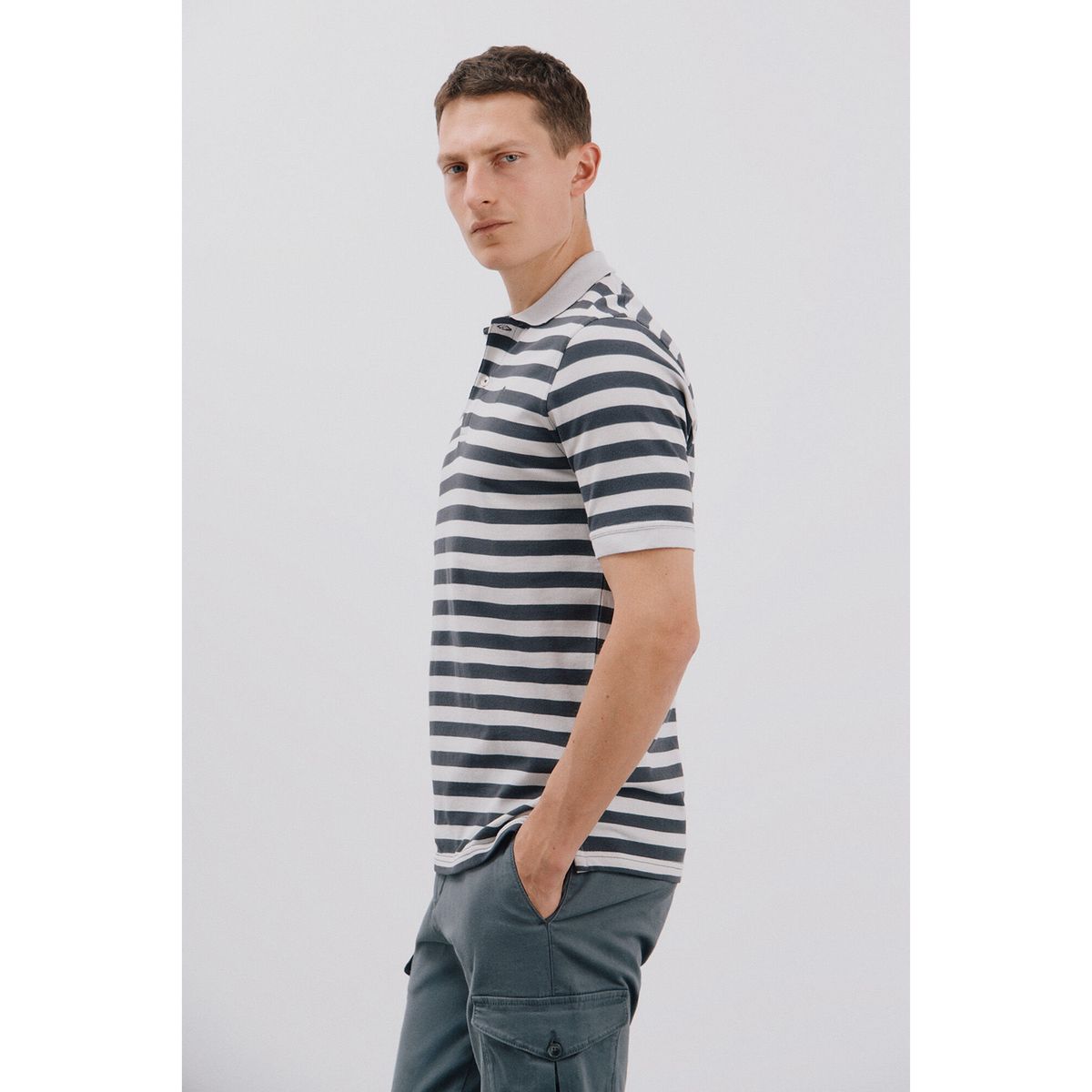 CORTEFIEL - Polo Manga Corta 100% Algodón Hombre Cortefiel