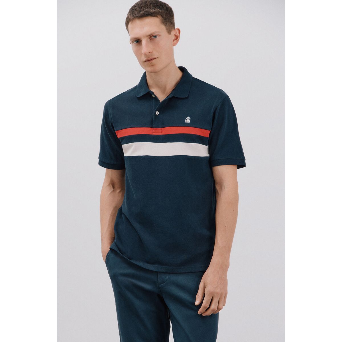 CORTEFIEL - Polo Manga Corta 100% Algodón Hombre Cortefiel