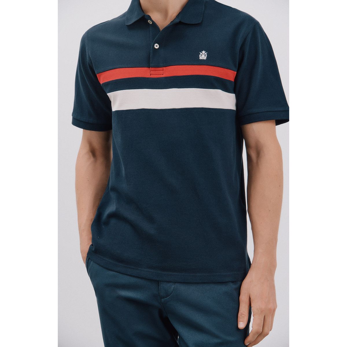 CORTEFIEL - Polo Manga Corta 100% Algodón Hombre Cortefiel