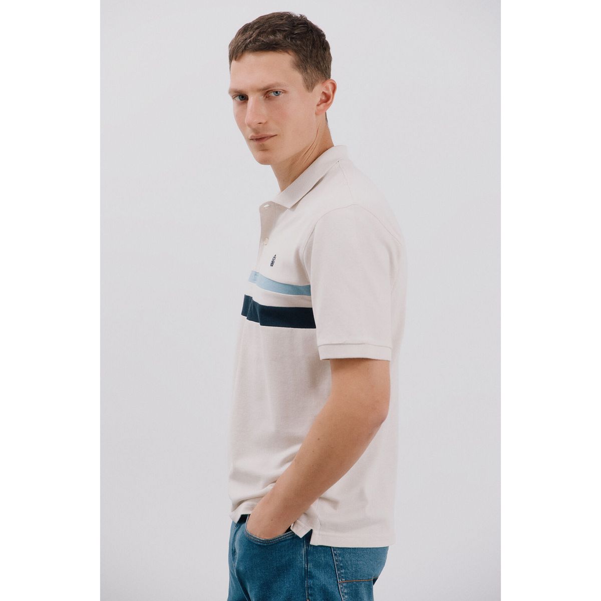 CORTEFIEL - Polo Manga Corta 100% Algodón Hombre Cortefiel