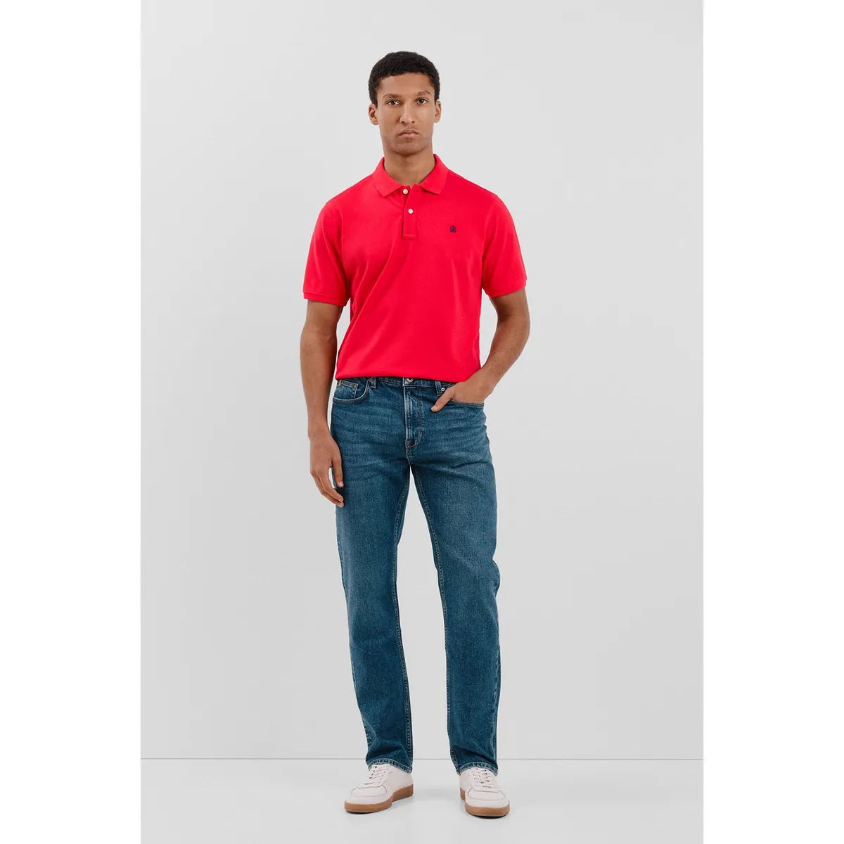 CORTEFIEL - Polo Manga Corta 100% Algodón Hombre Cortefiel