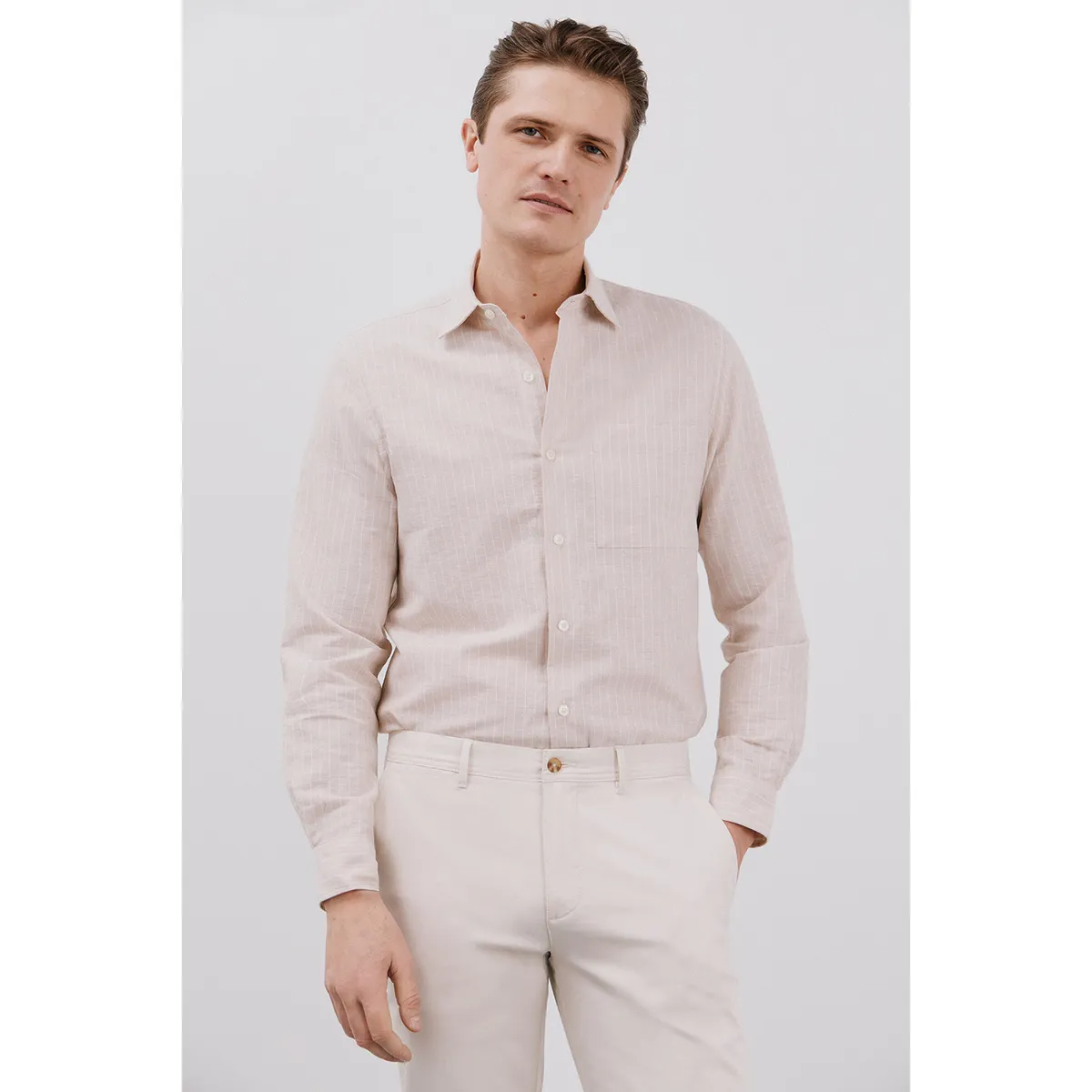 CORTEFIEL - Camisa Casual Hombre Cortefiel