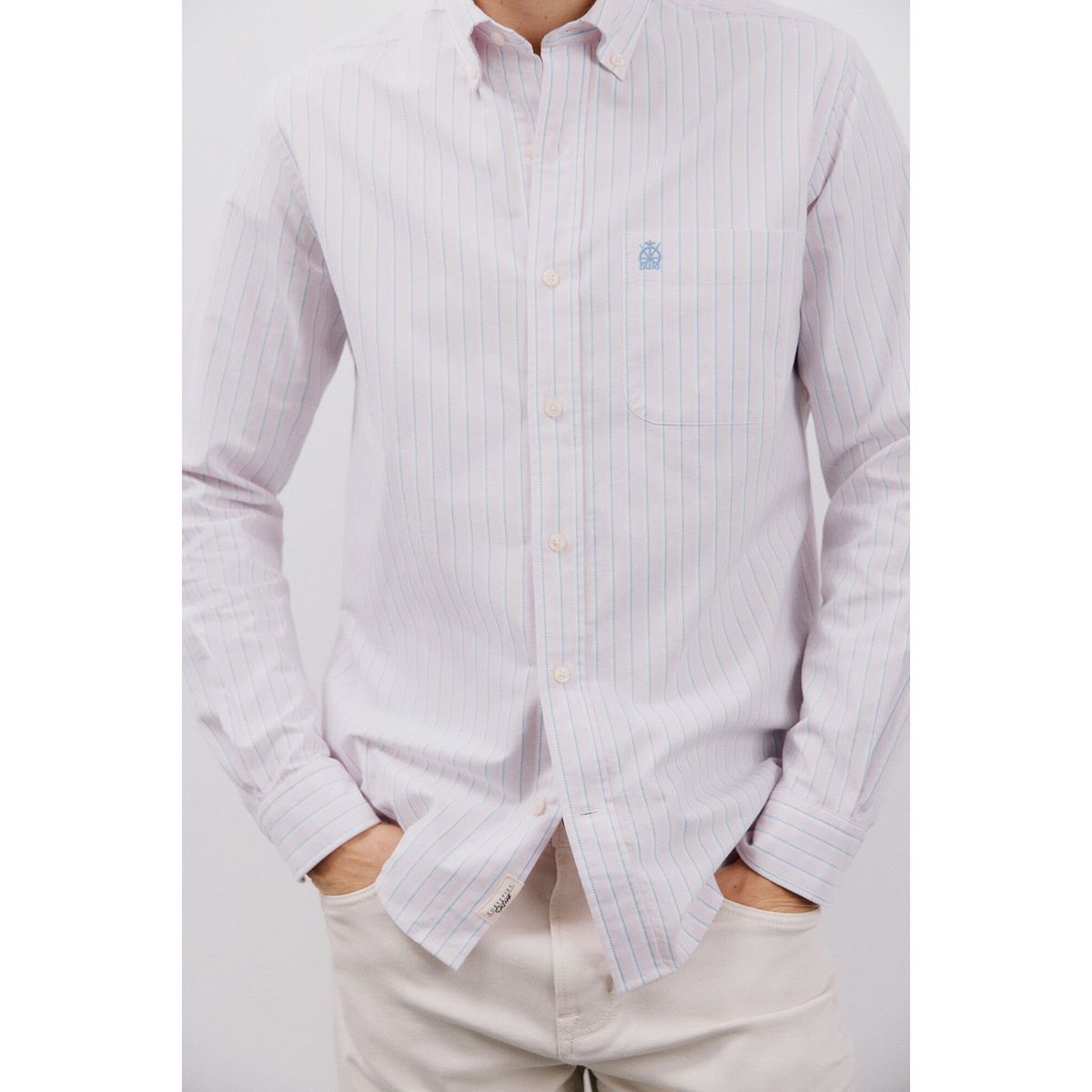 CORTEFIEL - Camisa 100% Algodón Casual Hombre Cortefiel