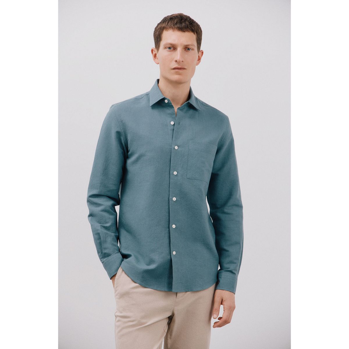 CORTEFIEL - Camisa Casual Hombre Cortefiel