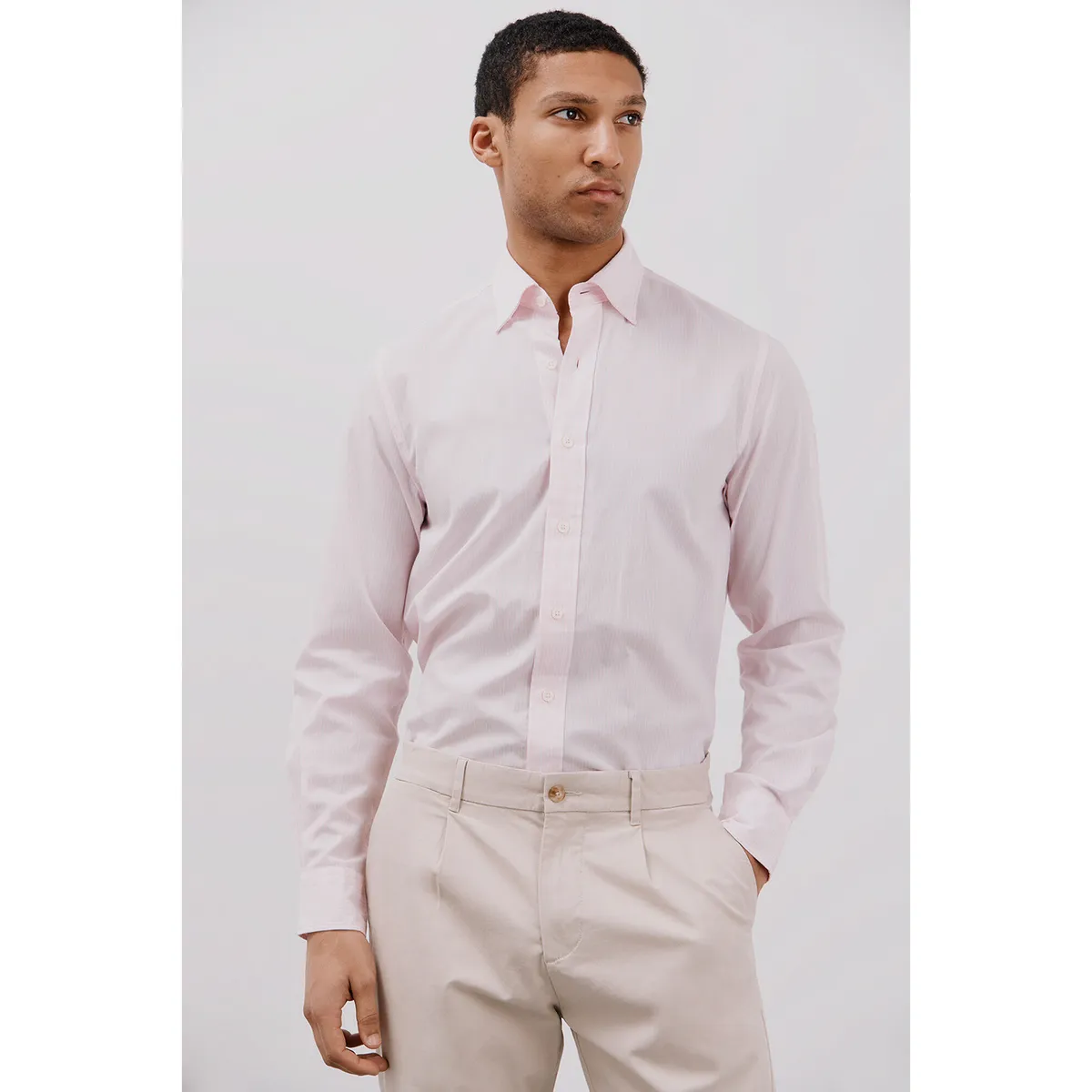 CORTEFIEL - Camisa Algodón Casual Hombre Cortefiel