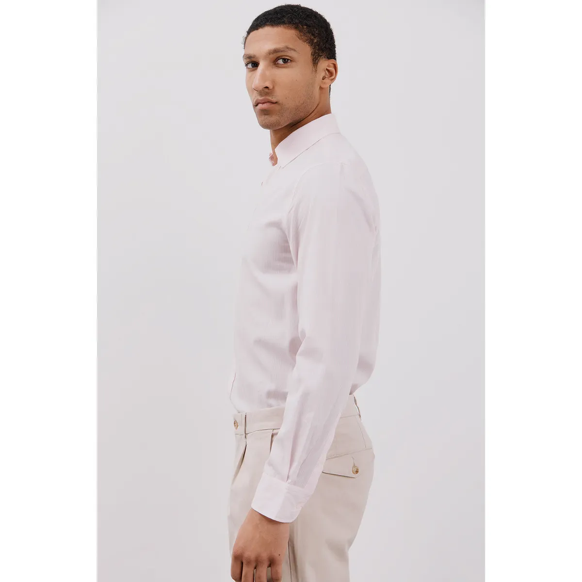 CORTEFIEL - Camisa Algodón Casual Hombre Cortefiel