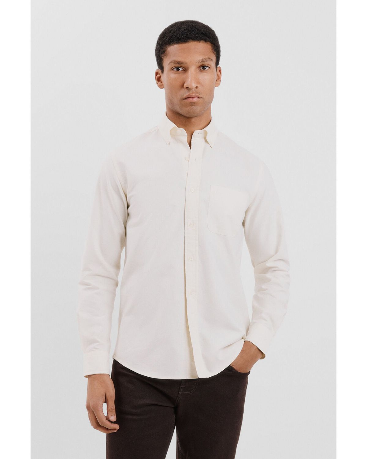 Camisa 100% Algodón Casual Hombre Cortefiel CORTEFIEL